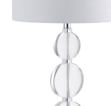 Paisley 29.5" Crystal LED Table Lamp - JONATHAN Y